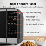 Wholesale-Black + Decker BLBD25PSSS Microwave Oven 0.9 CF - Stainless Steel-Microwave Oven-Electro Vision Inc