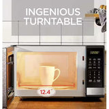 Wholesale-Black + Decker EM031-STEEL-R/B Stainless Steel Microwave Oven 1.1 CF - CERTIFIED REFURBISHSED-Microwave Oven-Electro Vision Inc