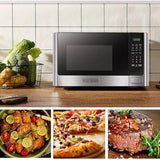 Wholesale-Black + Decker EM925-BLACK MICROWAVE OVEN BLACK 0.9 CF-Electro Vision Inc