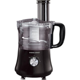 Wholesale-Black + Decker FP1140BD 8-Cup Food Processor, Black-Food Chopper & Processor-Electro Vision Inc