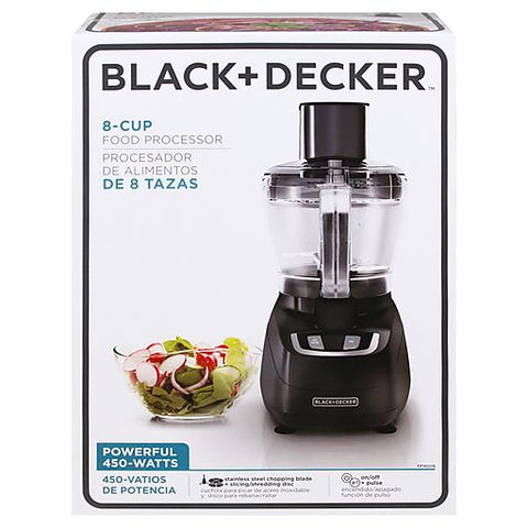 Wholesale-Black + Decker FP1600B - 8 Cup Food Processor-Electro Vision Inc