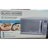 Wholesale-Black + Decker MW0109S 0.9 CF Microwave Oven - Silver (Mirror Glass)-Microwave-Electro Vision Inc