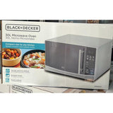 Wholesale-Black + Decker MW0111S 1.1 CF Microwave Oven Silver (Mirror Glass)-Microwave-Electro Vision Inc