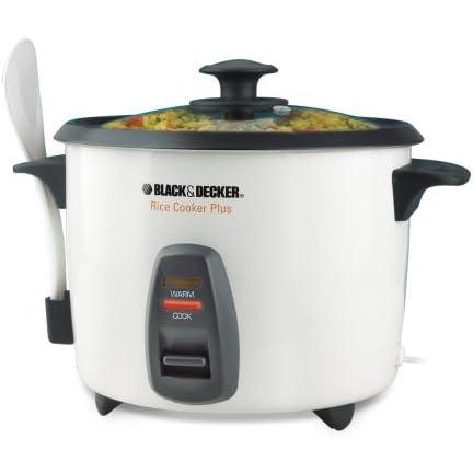 Wholesale-Black + Decker RC426 Rice Cooker 8 cups, White-Rice cooker-BD-RC426B-Electro Vision Inc