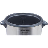 Wholesale-Black + Decker RC860 - 24 Cups Rice Cooker Stainless Steel-Electro Vision Inc