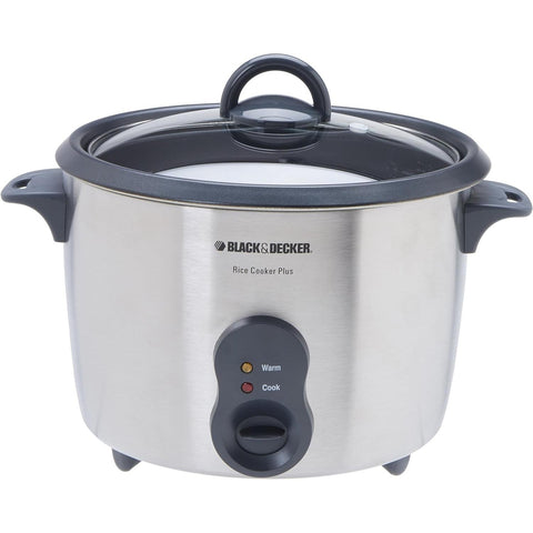 Wholesale-Black + Decker RC860 - 24 Cups Rice Cooker Stainless Steel-Electro Vision Inc