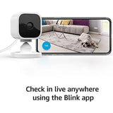 Wholesale-Blink B07X6C9RMF Mini Indoor Plug-In Smart Security Camera - White-Security Cameras-Electro Vision Inc