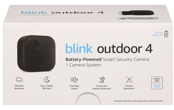Wholesale-Blink B0B1N5HW22 Outdoor 4, 1 cam system-Security Cameras-Electro Vision Inc