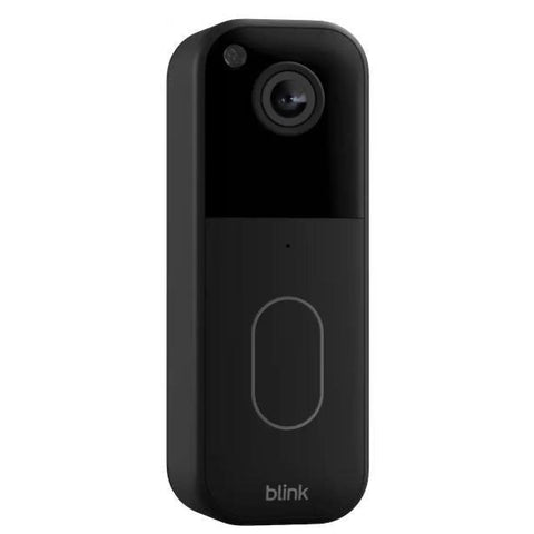 Wholesale-Blink B0DGQVYW2K Smart WiFi Video Doorbell Wired or Battery - Black-Video Doorbell-Electro Vision Inc