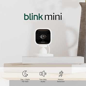 Wholesale-Blink BCM00300U Mini Indoor Plug-in HD Smart Security Camera-Security Cameras-Electro Vision Inc