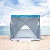 Wholesale-Body Glove Pop-Up Shelter for Beach and Sports 70" x 61" - Blue-Electro Vision Inc