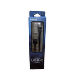 Wholesale-Borne Charging Cable USB-A to USB-C - 4ft - Black-cable-Electro Vision Inc
