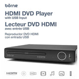 Wholesale-Borne DVD350H Compact DVD Player with USB &amp; HDMI-DVD Player-Electro Vision Inc