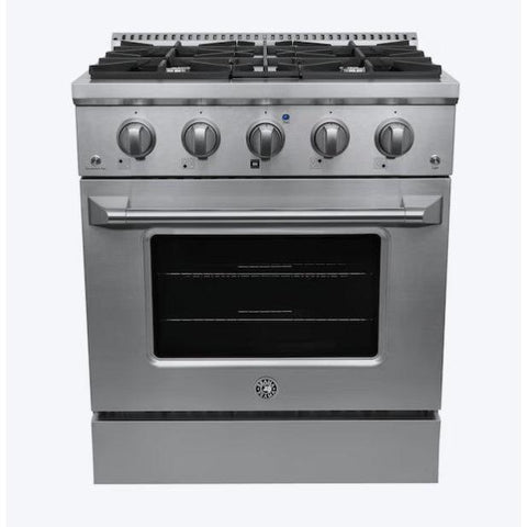 Wholesale-Brama BR3001SSGG Gas Range and Oven 30"-Gas Range-Electro Vision Inc