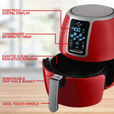 Wholesale-Brentwood AF400DR Digital Air Fryer 4 Quart-Air Fryer-Electro Vision Inc
