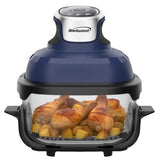 Wholesale-Brentwood AF450DGBL Digital Glass Air Fryer 1500W-Air Fryer-Electro Vision Inc