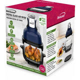 Wholesale-Brentwood AF450DGBL Digital Glass Air Fryer 1500W-Air Fryer-Electro Vision Inc