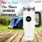 Wholesale-Brentwood CMB1200CRM Stainless Steel Cream Tumbler - 40 Oz-Electro Vision Inc