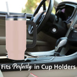 Wholesale-Brentwood CMB1200PK Stainless Steel Pink Tumbler - 40 Oz-Tumbler-Electro Vision Inc