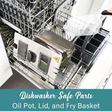 Wholesale-Brentwood DF730S Deep Fryer 12 Cup-Deep Fryer-Electro Vision Inc