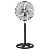 Wholesale-Brentwood F1831B Kool Zone 3 in 1 Speed 18" Industrial Fan Black-Electro Vision Inc