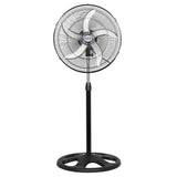 Wholesale-Brentwood F1831B Kool Zone 3 in 1 Speed 18" Industrial Fan Black-Electro Vision Inc