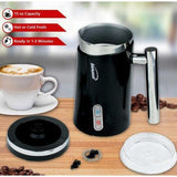 Wholesale-Brentwood GA301BK Electric Milk Frother & Warmer 300mL - Black-Milk Frother-Electro Vision Inc
