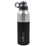 Wholesale-Brentwood GeoJug G-1040BK 40oz Stainless Steel Vacuum Insulated Water Bottle-Bre-G1040-Electro Vision Inc