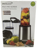 Wholesale-Brentwood JB-199 Multi Pro Personal Blender 20pc Set Stainless Steel-Blender-Electro Vision Inc