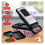 Wholesale-Brentwood KA5024BKS Vegetable Chopper/2 Interchangeable Stainless Steel Blades-Food Chopper & Processor-Electro Vision Inc