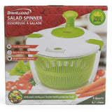 Wholesale-Brentwood KA5030G Salad Spinner - 5 Quart-Spinner-Electro Vision Inc
