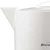 Wholesale-Brentwood KT32W Electric Kettle Hot Pot White - 32 oz-Electro Vision Inc
