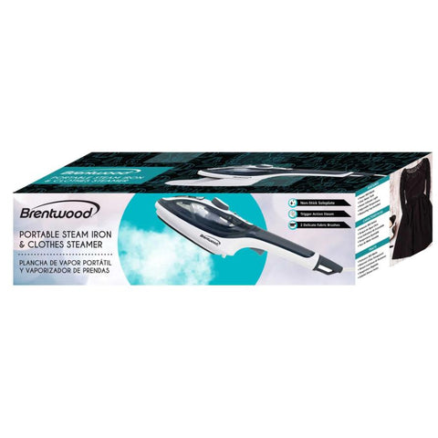 Wholesale-Brentwood MPI41 Garment Steamer and Iron-Iron-Electro Vision Inc
