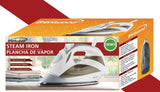 Wholesale-Brentwood MPI90-White Steam Iron with Auto Shut-Off - White-Iron-Electro Vision Inc