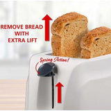 Wholesale-Brentwood TS-260W Toaster 2-Slice (White)-Toaster-Electro Vision Inc