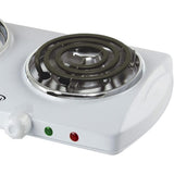 Wholesale-Brentwood TS-365 Electric Twin Burner-Electric Burner-Electro Vision Inc