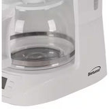 Wholesale-Brentwood TS219W Programmable 10-Cup Coffee Maker - White-Electro Vision Inc