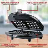 Wholesale-Brentwood TS243 Waffle Maker-Kitchen Appliance-Electro Vision Inc