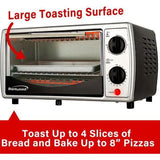 Wholesale-Brentwood TS345 Toaster Oven - 4 Slice-Toaster Oven-Electro Vision Inc