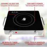 Wholesale-Brentwood TS381 Infrared Single Burner-Electric Burner-Electro Vision Inc