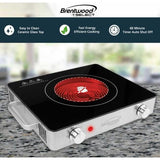 Wholesale-Brentwood TS381 Infrared Single Burner-Electric Burner-Electro Vision Inc