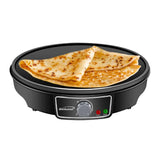 Wholesale-Brentwood TS602BK Crepe & Griddle Maker 12"-Toasters-Electro Vision Inc