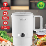 Wholesale-Brentwood kT1504W Travel Kettle & Hot Pot 27 OZ - Stainless Steel-Travel Kettle-Electro Vision Inc