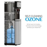 Wholesale-Brio CLBL320SCP Bottom Load Water Cooler Dispenser for 5 Gallon Bottles-Water Dispenser-Electro Vision Inc