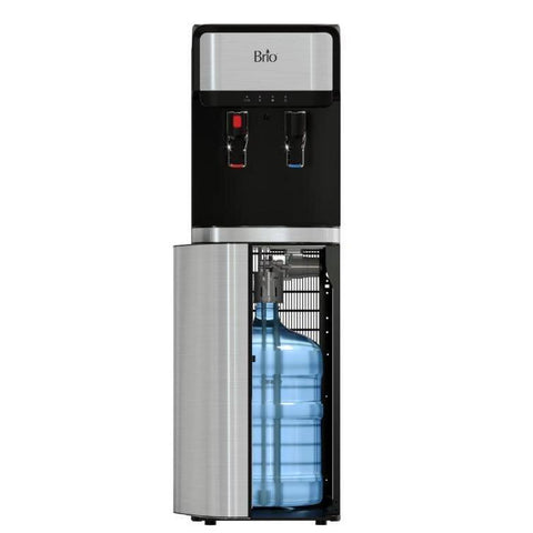Wholesale-Brio CLBL320SCP Bottom Load Water Cooler Dispenser for 5 Gallon Bottles-Water Dispenser-Electro Vision Inc