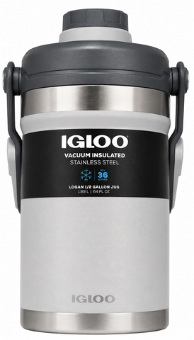 Igloo 00070992 Stainless Steel 1/2 Gal Jug - Gray