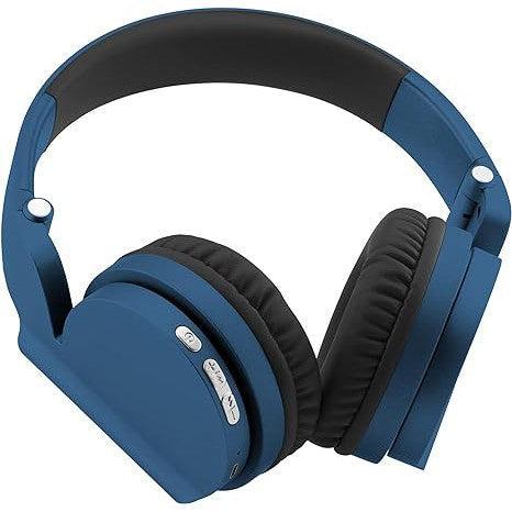 Wholesale-Coby CHBT711 On-Ear Wireless Headphones, Blue-Headphones-Electro Vision Inc