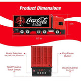 Wholesale-Coca-Cola Truck Shaped Bluetooth Speaker (USB, AUX, FM Radio, TF Card)-Speaker-Electro Vision Inc