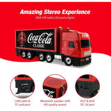 Wholesale-Coca-Cola Truck Shaped Bluetooth Speaker (USB, AUX, FM Radio, TF Card)-Speaker-Electro Vision Inc