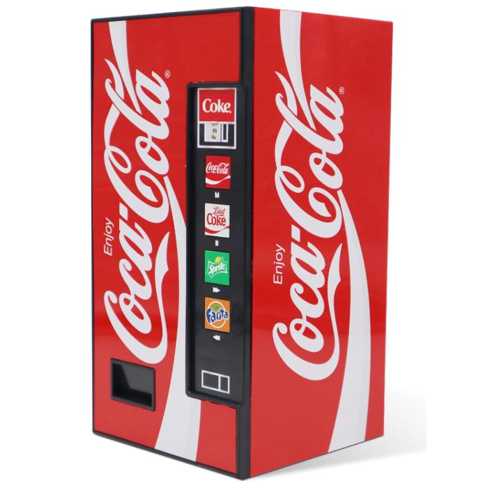 Wholesale-Coca-Cola Vending Machine Bluetooth Speaker (BT SPEAKER / DUAL 5W / FM / AUX / MICRO SD)-Bluetooth Speaker-Electro Vision Inc